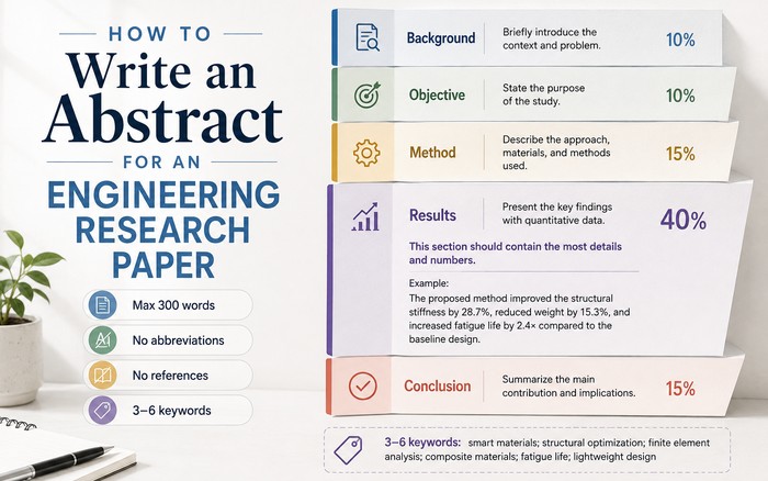 How to Write an Abstract for an Engineering Research Paper