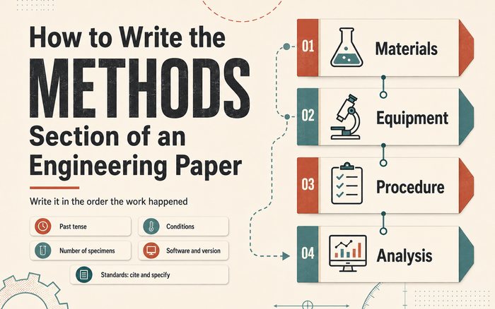 How to Write the Methods Section of an Engineering Paper