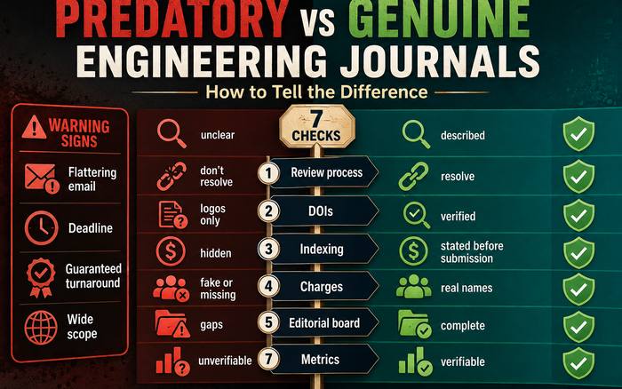 Predatory vs Genuine Engineering Journals: How to Tell the Difference